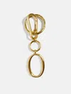 Baublebar Gold Initial Enamel Bag Charm In Gold