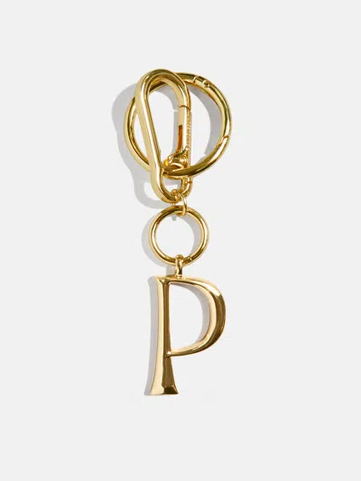 Baublebar Gold Initial Enamel Bag Charm