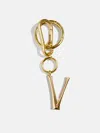 Baublebar Gold Initial Enamel Bag Charm In Gold