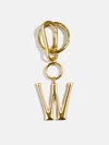 Baublebar Gold Initial Enamel Bag Charm In Gold