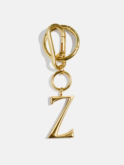Baublebar Gold Initial Enamel Bag Charm