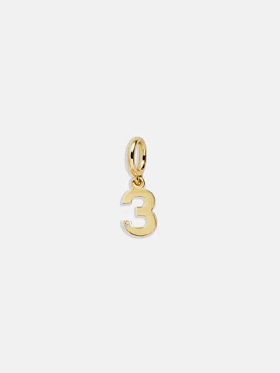 Baublebar Gold Number Cluster Charm