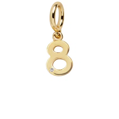 Baublebar Gold Number Cluster Charm In Metallic