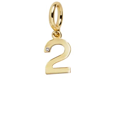 Baublebar Gold Number Cluster Charm