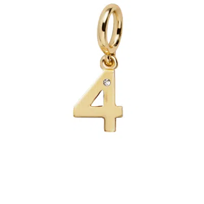 Baublebar Gold Number Cluster Charm