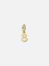 Baublebar Gold Number Cluster Charm In Brown