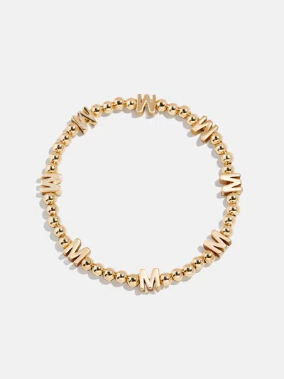 Baublebar Gold Repeating Initial Pisa Bracelet