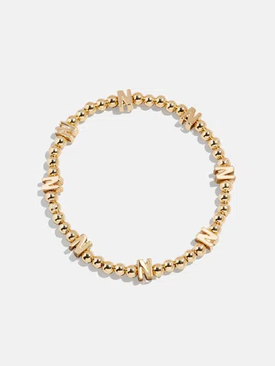 Baublebar Gold Repeating Initial Pisa Bracelet