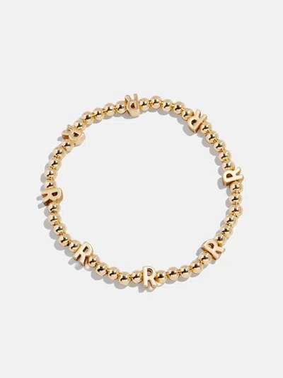 Baublebar Gold Repeating Initial Pisa Bracelet