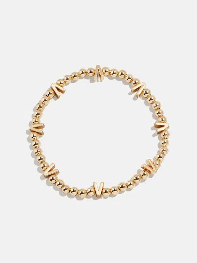 Baublebar Gold Repeating Initial Pisa Bracelet
