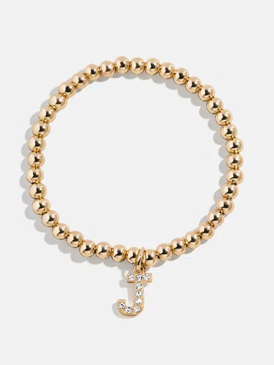 Baublebar Gold/pavé Dangle Charm Initial Pisa Bracelet