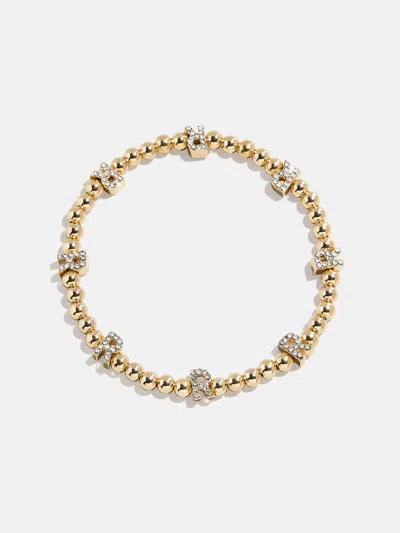 Baublebar Gold/pavé Repeating Initial Pisa Bracelet