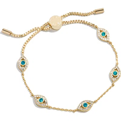 Baublebar Good Vibes Evil Eye Earrings & Bracelet Set In Brown