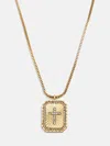 Baublebar Grace Cross Pendant Necklace In Gold