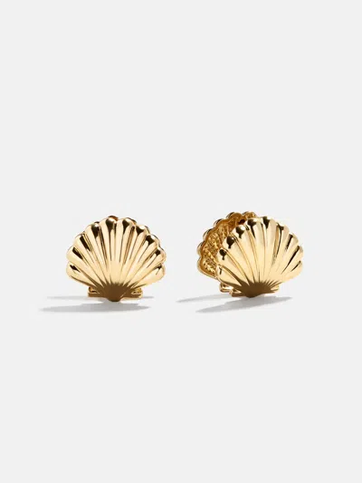 Baublebar Halle Seashell Earrings In Gold