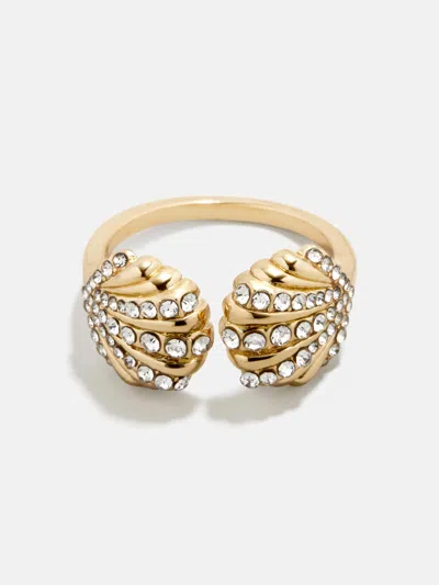 Baublebar Halle Seashell Ring In Gold