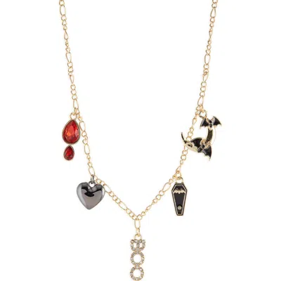 Baublebar Halloween Charm Necklace In Multi