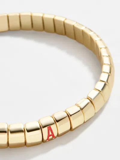 Baublebar Hannah Initial Pisa Bracelet In Gold