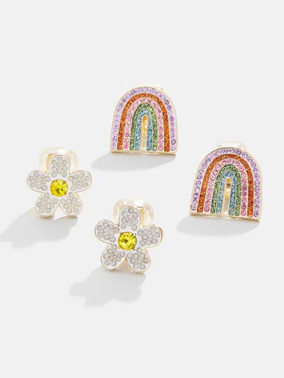 Baublebar Happy Days Kids' Earring Set In Gold