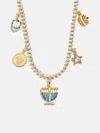 Baublebar Happy Hanukkah Kids' Charm Necklace In Brown