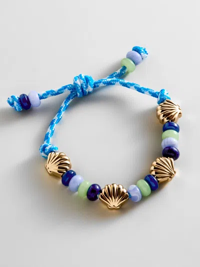 Baublebar Happy Here Beaded Bracelet In Green