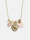 Baublebar Heart Charm Necklace In Gold
