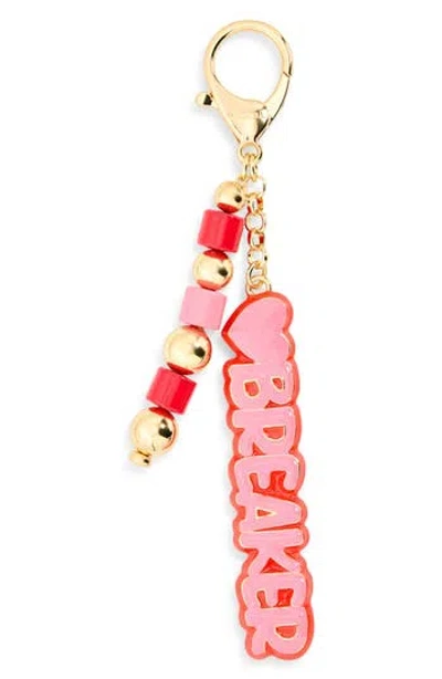 Baublebar Heartbreaker Bag Charm In Pink