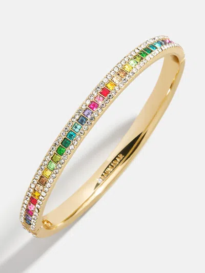 Baublebar Helena Crystal Hinge Bangle In Brown