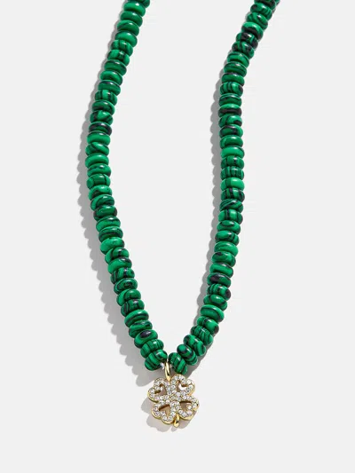 Baublebar High Energy Semi-precious Necklace In Green