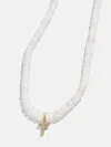 Baublebar High Energy Semi-precious Necklace In White