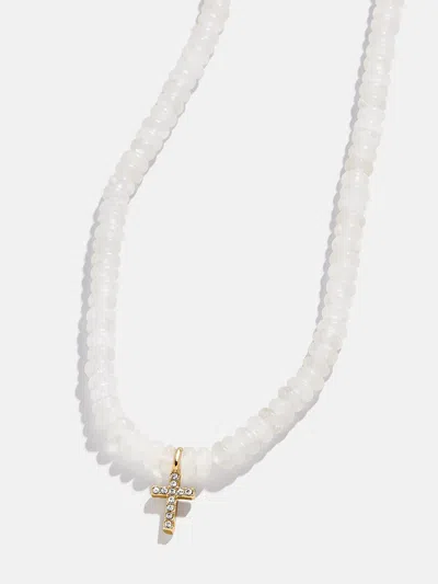 Baublebar High Energy Semi-precious Necklace In White