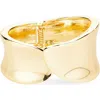 Baublebar Hinge Statement Bangle Bracelet In Gold