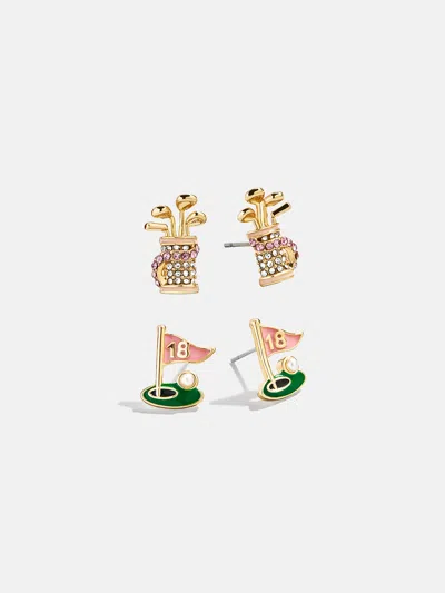 Baublebar Hole In One Earring Set In Gold