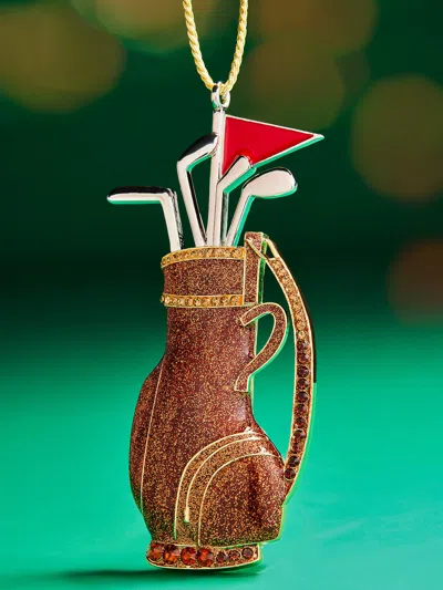 Baublebar Holiday On The Green Golf Ornament In Gold