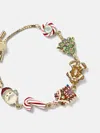 Baublebar Holly Jolly Christmas Charm Bracelet In Brown