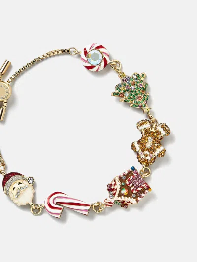 Baublebar Holly Jolly Christmas Charm Bracelet In Brown