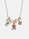 Baublebar Holly Jolly Christmas Charm Necklace In Brown