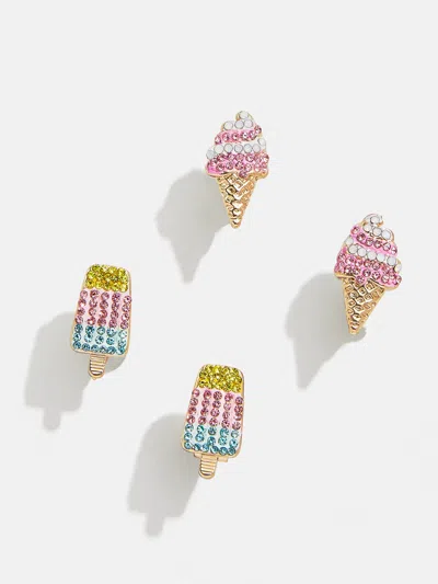 Baublebar I Scream, You Scream Kids' Earring Set In Multi