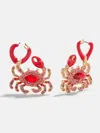Baublebar In A Pinch Crab Earrings In Red