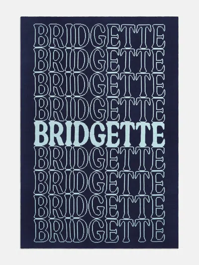 Baublebar In The Bag Custom Blanket In Blue
