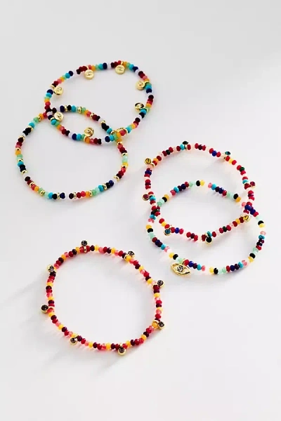 Baublebar Indya Evil Eye Layered Bracelets, Set Of 5 In Multi