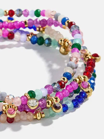 Baublebar Indya Semi-precious Layered Bracelet Set In Multi