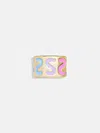 Baublebar Initial 360 Spinner Charm In Multi