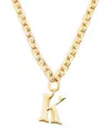 Baublebar Initial Chain Necklace, 20l In K