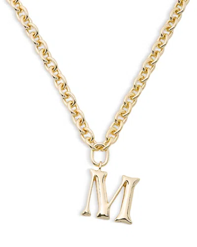 Baublebar Initial Chain Necklace, 20l In M
