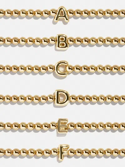 Baublebar Initial Pisa Custom Bracelet In Gold