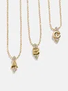 Baublebar Initial Triad Necklace In Multi