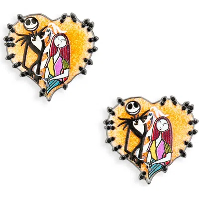 Baublebar Jack And Sally Heart Stud Earrings In Multi