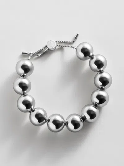 Baublebar Jane Beaded Bracelet In Silver