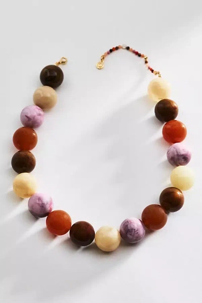 Baublebar Jane Beaded Necklace In Neutral